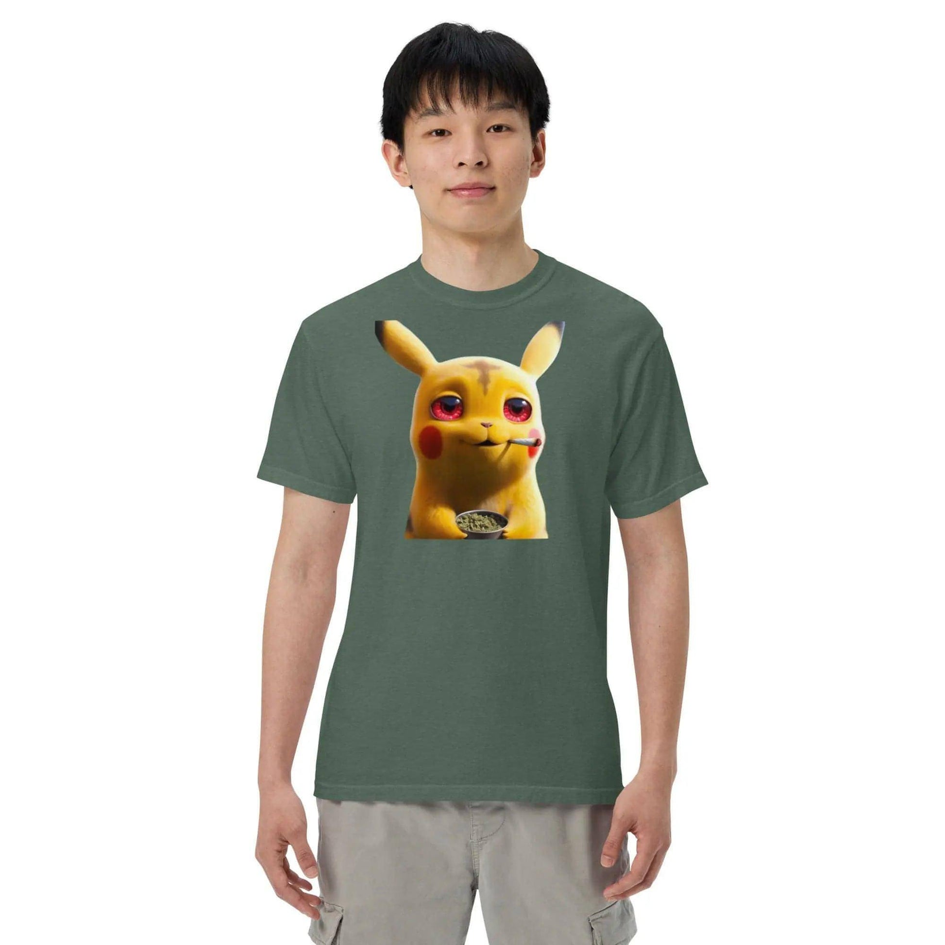 Stoner Pika - Unisex garment-dyed heavyweight t-shirt WORLDSHOP