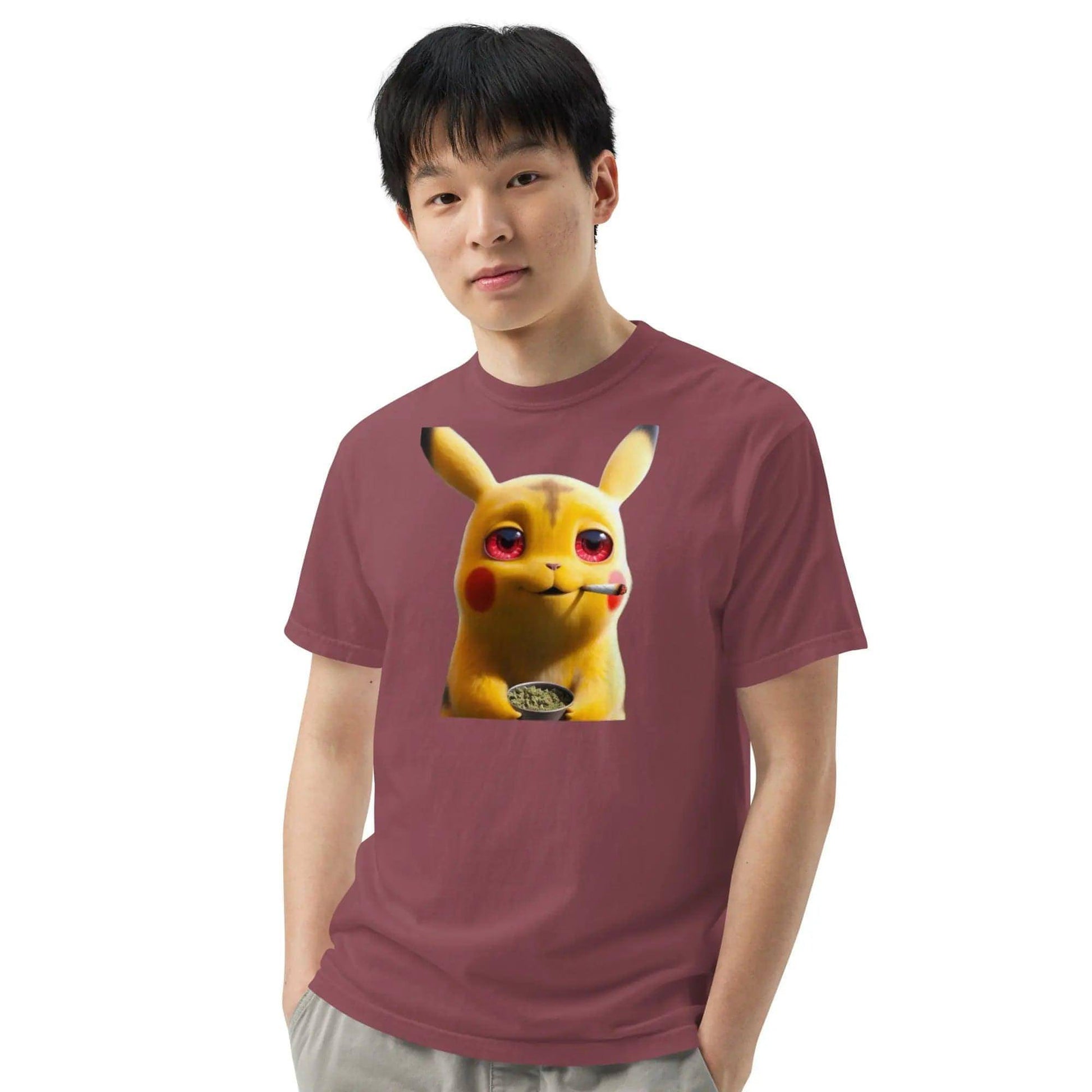 Stoner Pika - Unisex garment-dyed heavyweight t-shirt WORLDSHOP