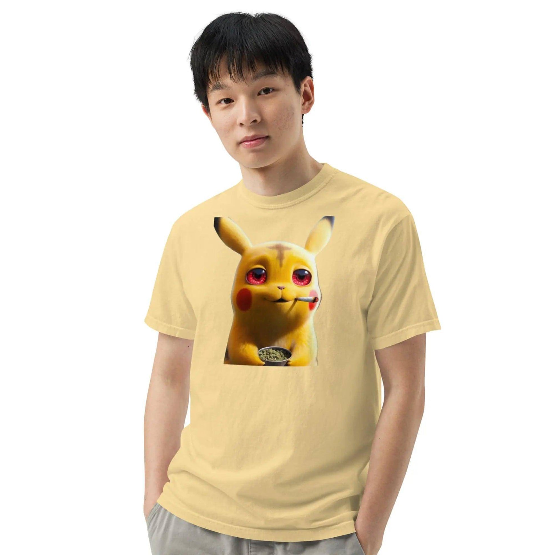 Stoner Pika - Unisex garment-dyed heavyweight t-shirt WORLDSHOP