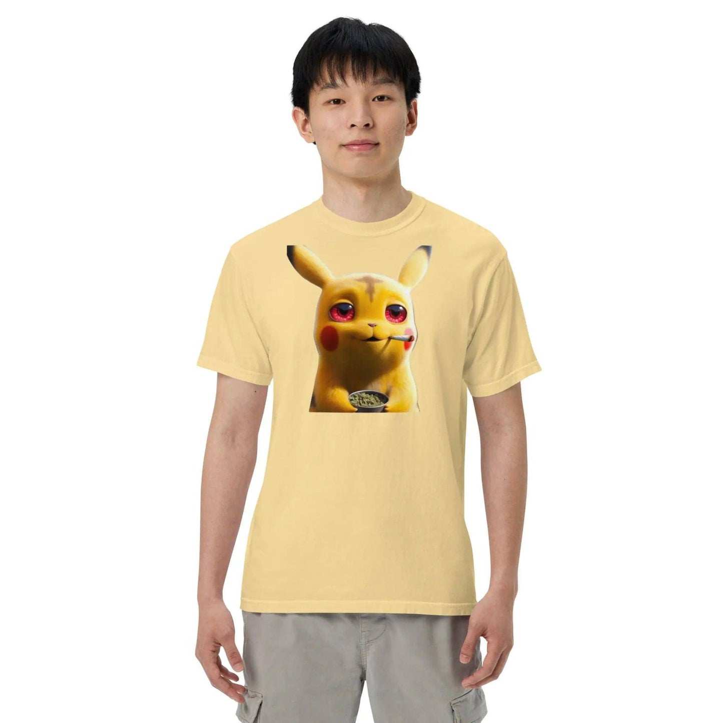 Stoner Pika - Unisex garment-dyed heavyweight t-shirt WORLDSHOP