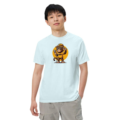 PIMP Monkey 3 - Unisex garment-dyed heavyweight t-shirt