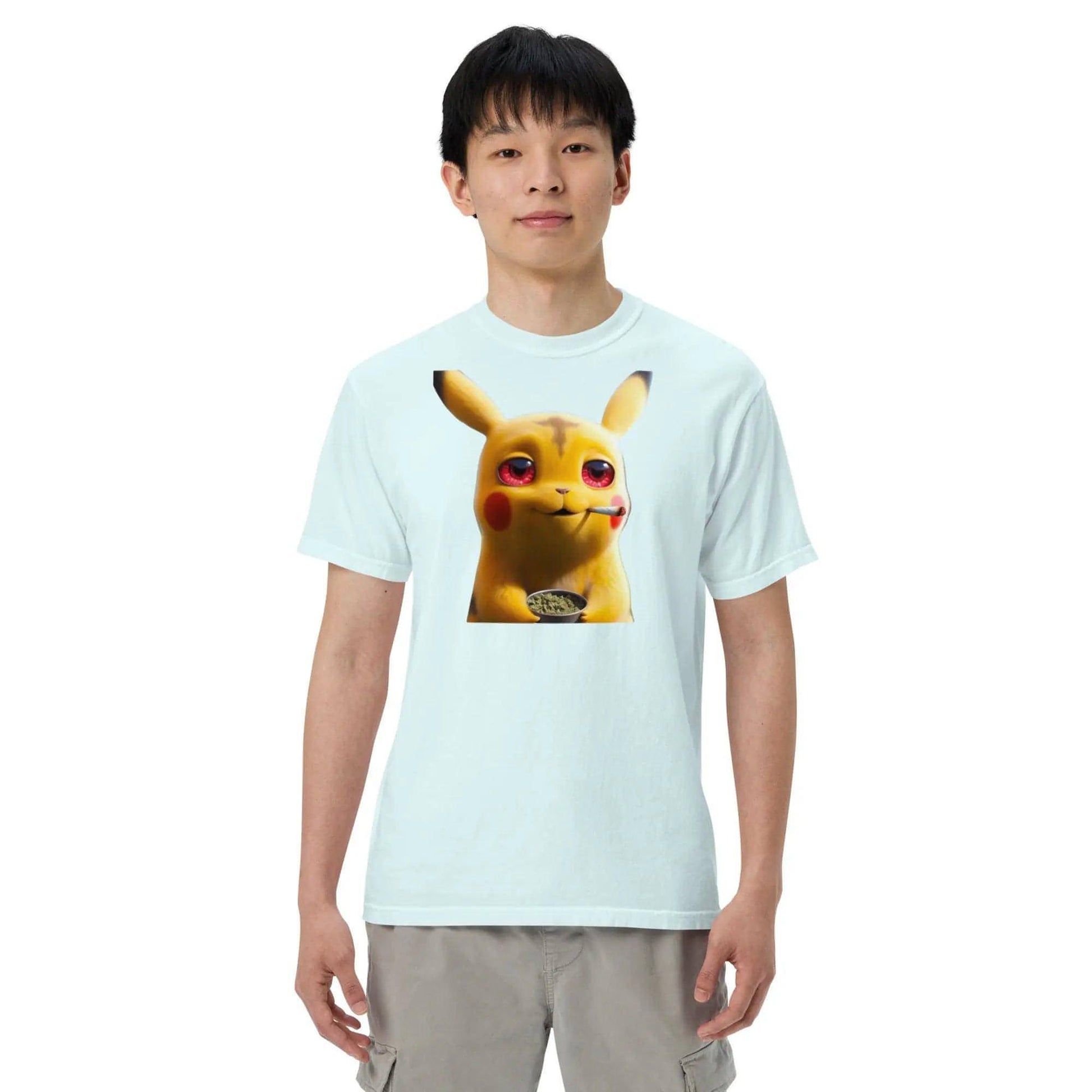 Stoner Pika - Unisex garment-dyed heavyweight t-shirt WORLDSHOP