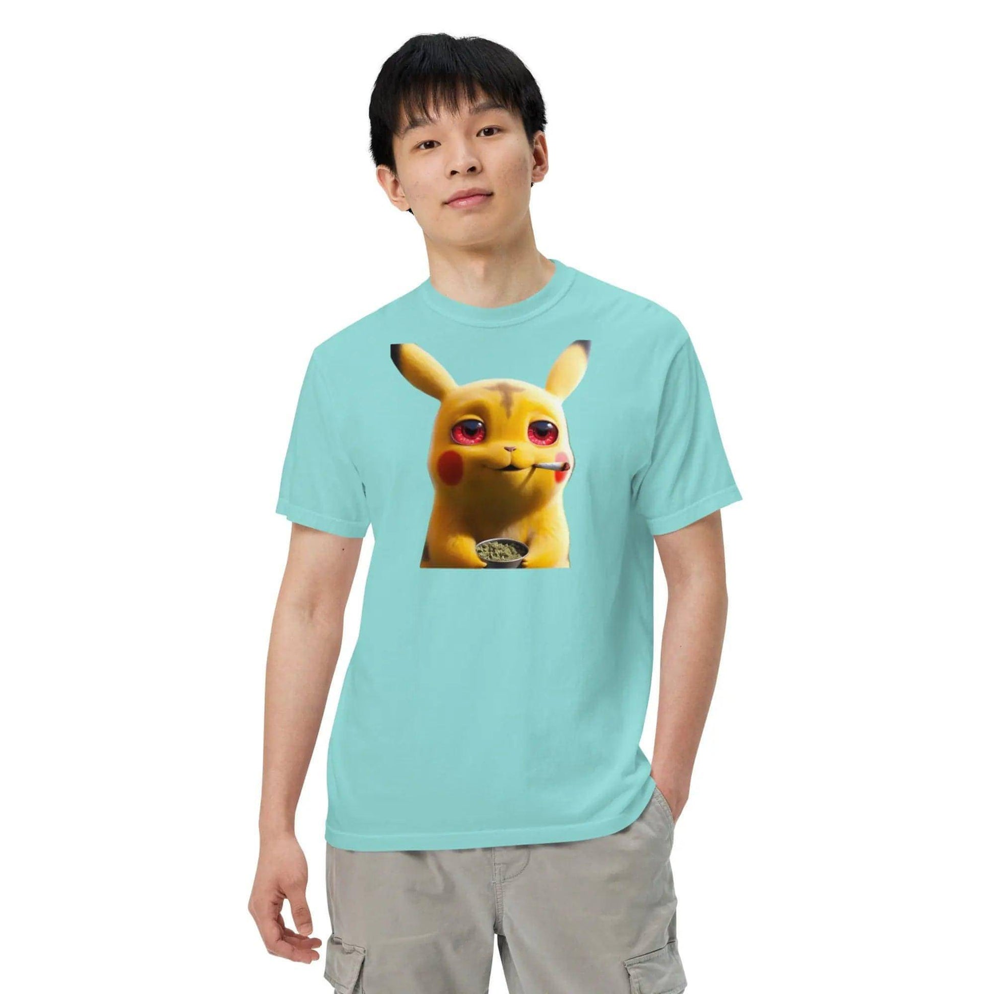 Stoner Pika - Unisex garment-dyed heavyweight t-shirt WORLDSHOP