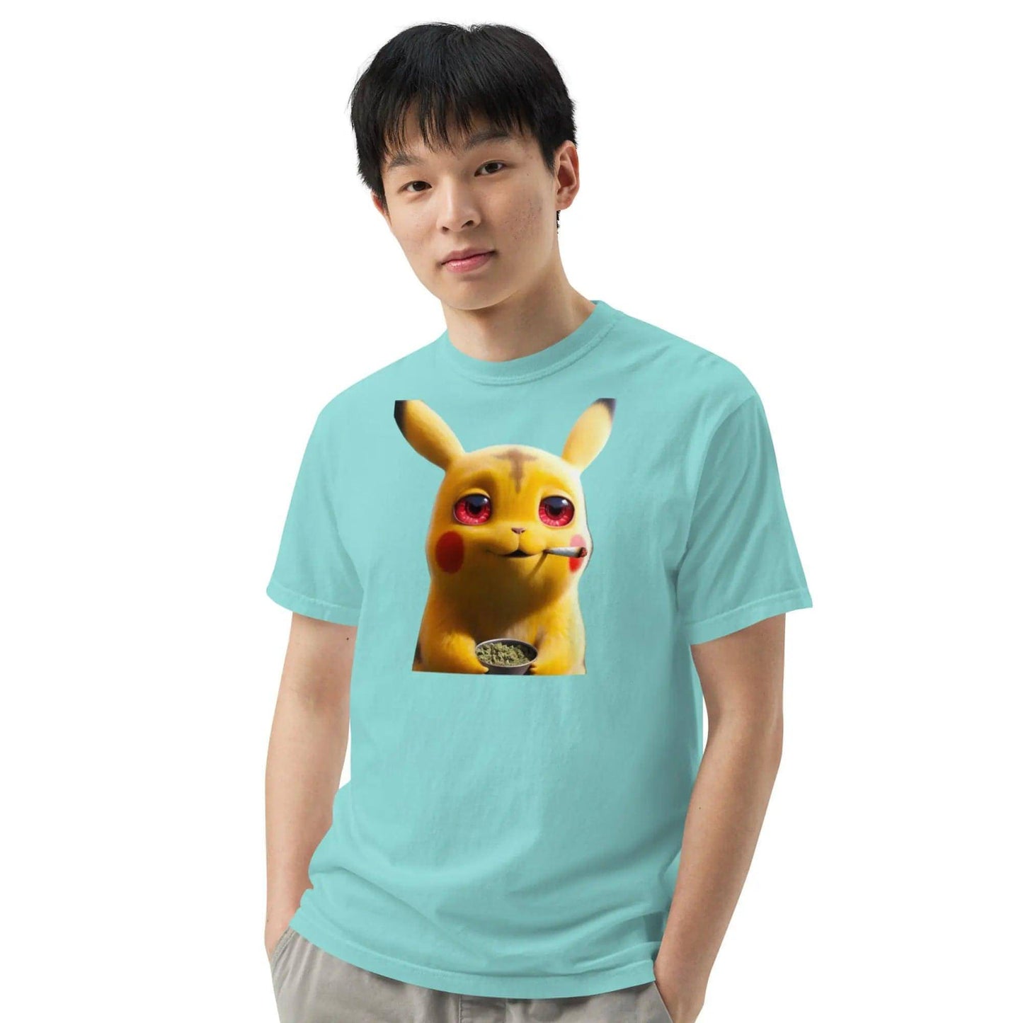 Stoner Pika - Unisex garment-dyed heavyweight t-shirt WORLDSHOP