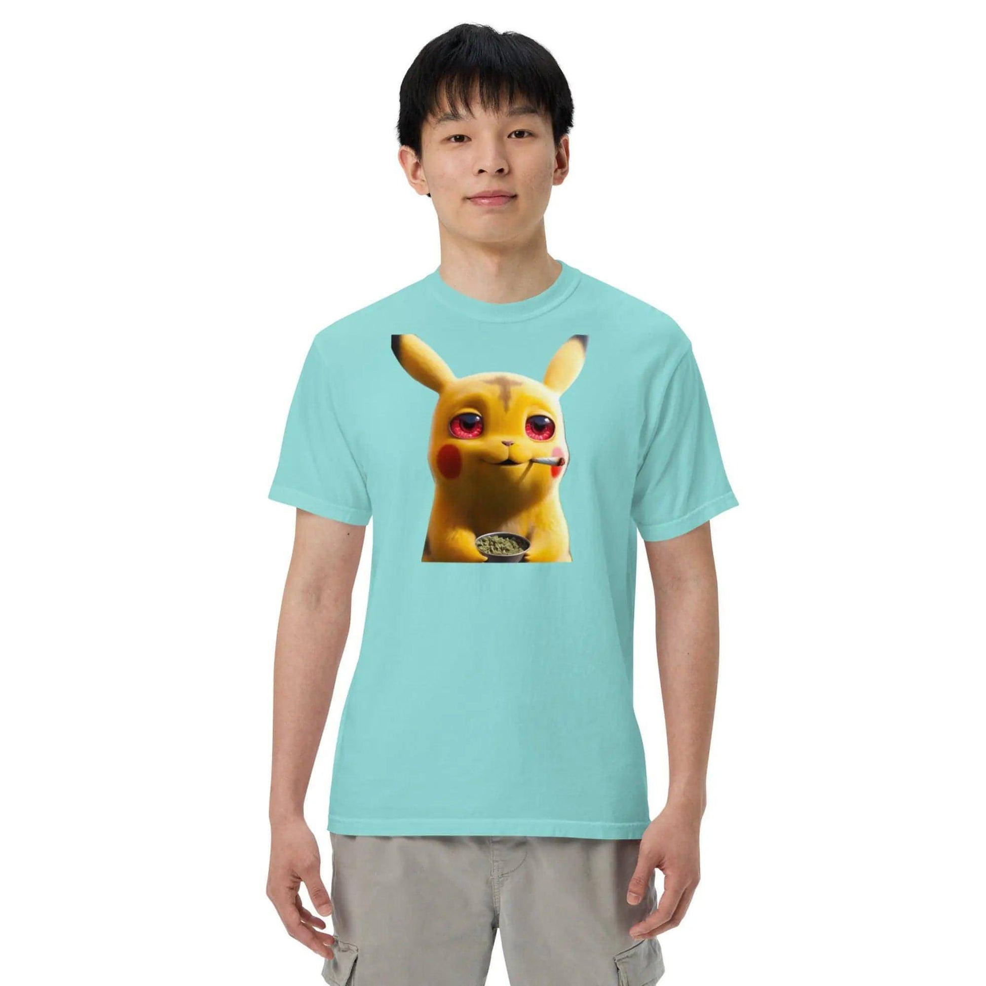 Stoner Pika - Unisex garment-dyed heavyweight t-shirt WORLDSHOP