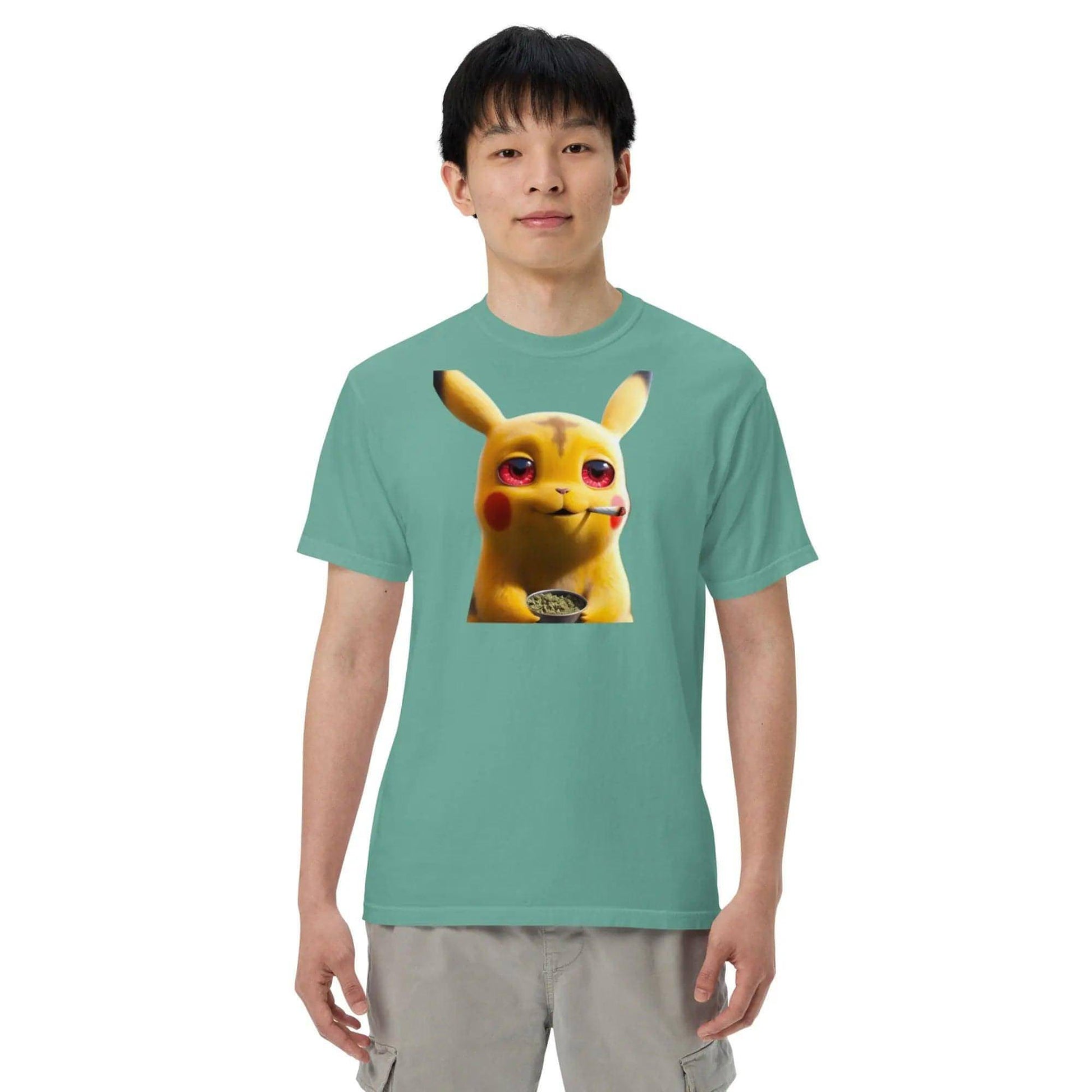 Stoner Pika - Unisex garment-dyed heavyweight t-shirt WORLDSHOP