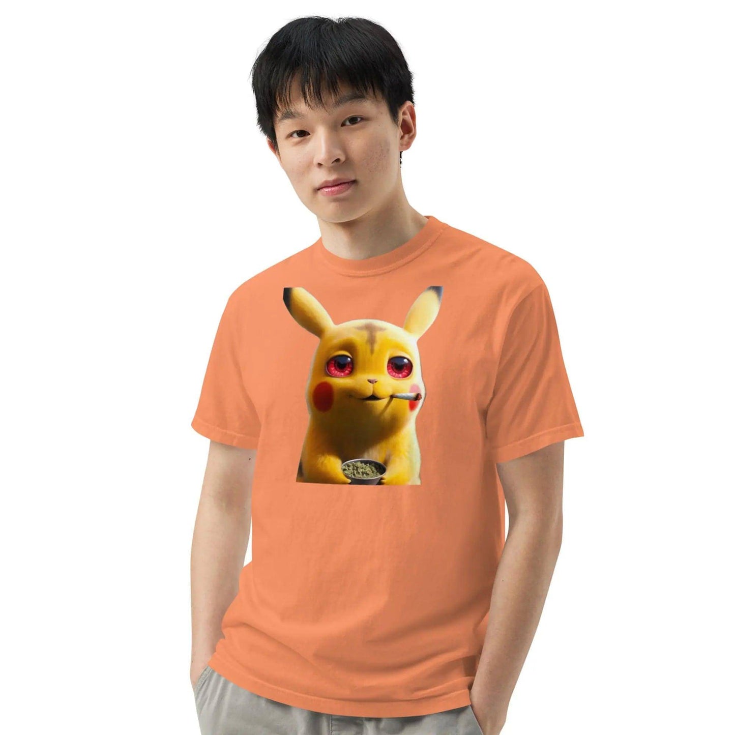 Stoner Pika - Unisex garment-dyed heavyweight t-shirt WORLDSHOP