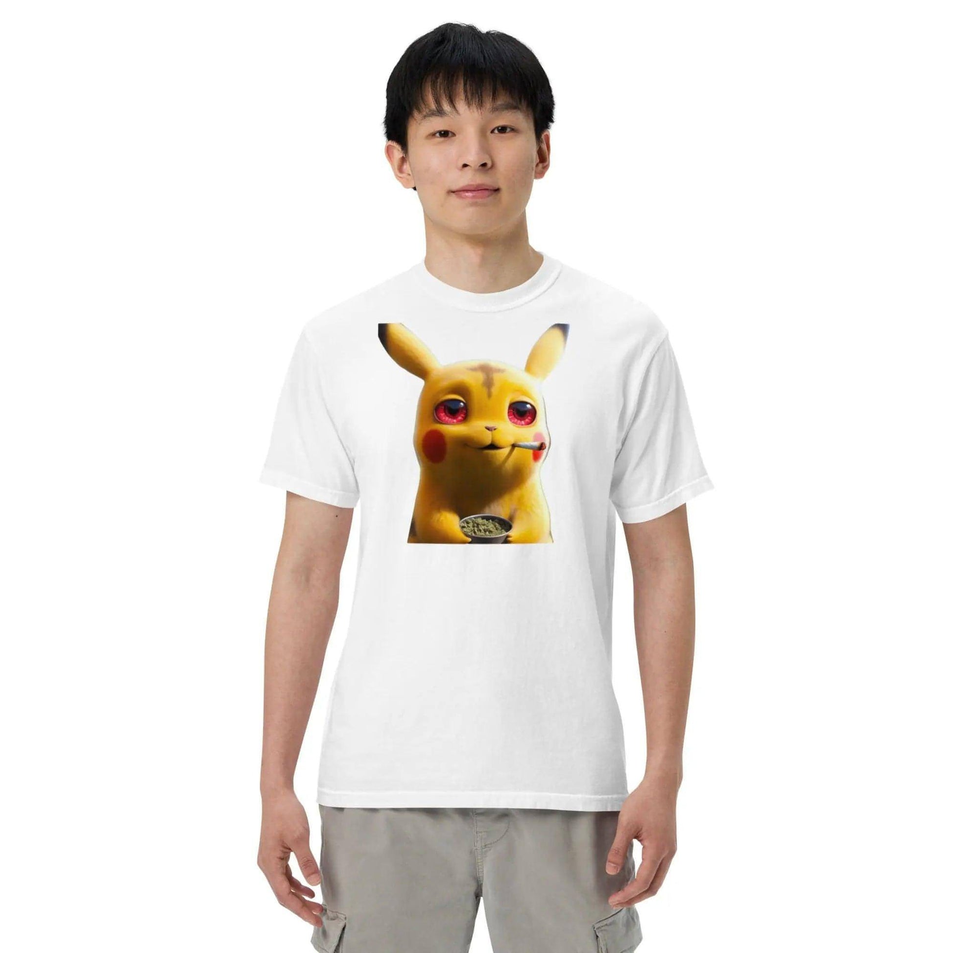 Stoner Pika - Unisex garment-dyed heavyweight t-shirt WORLDSHOP