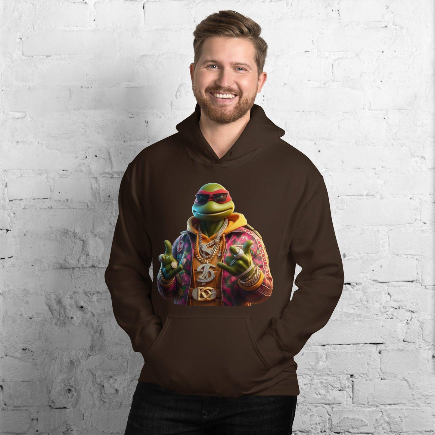 Sudadera unisex con capucha PIMP-Turtle