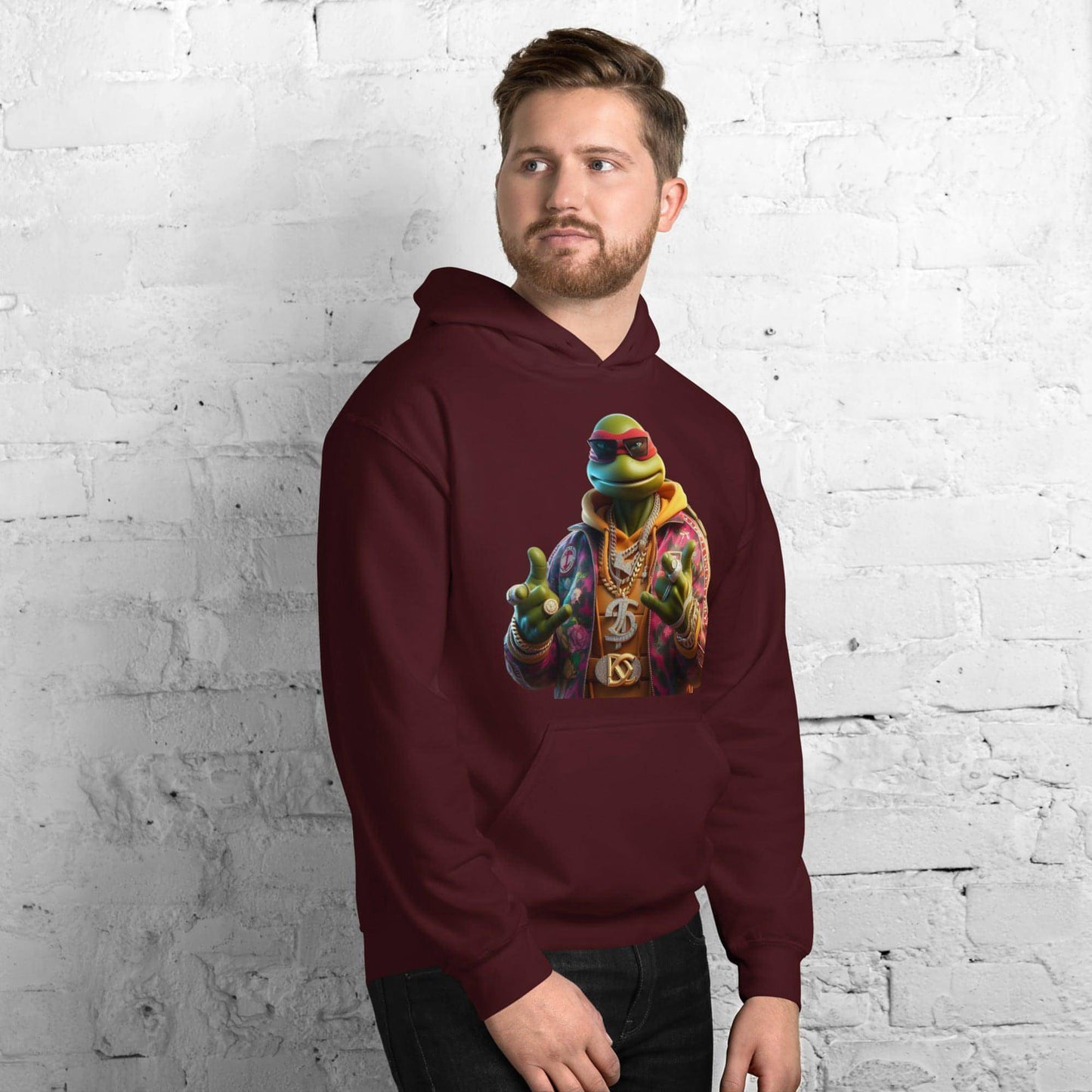 Sudadera unisex con capucha PIMP-Turtle