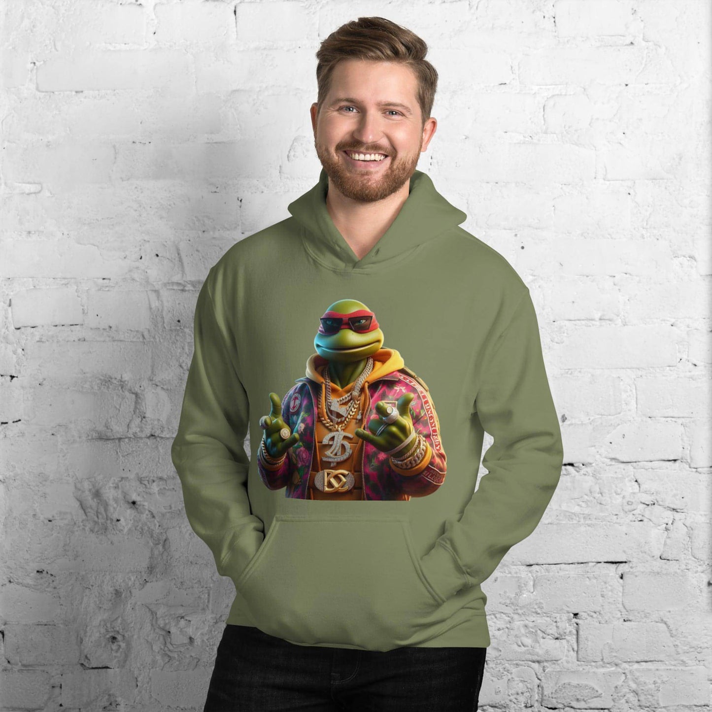 Pimp -turtle - Unisex Hoodie