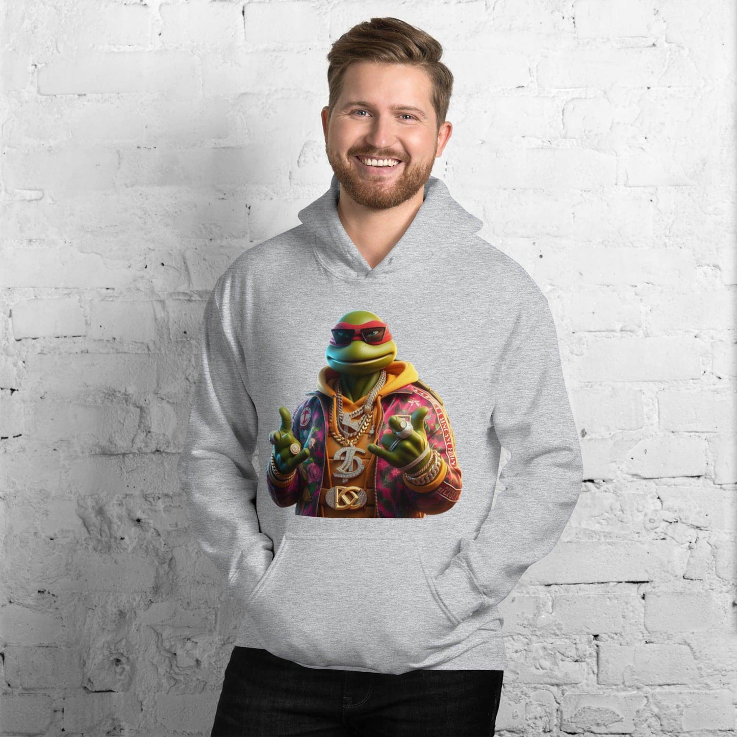 Sudadera unisex con capucha PIMP-Turtle