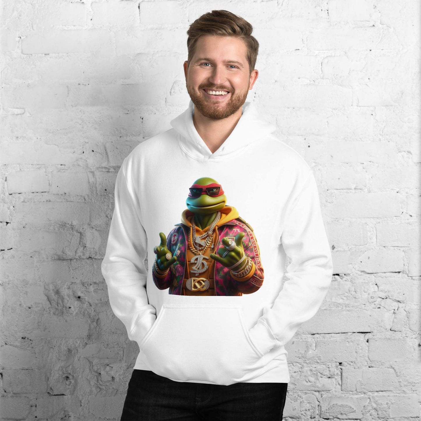 Sudadera unisex con capucha PIMP-Turtle