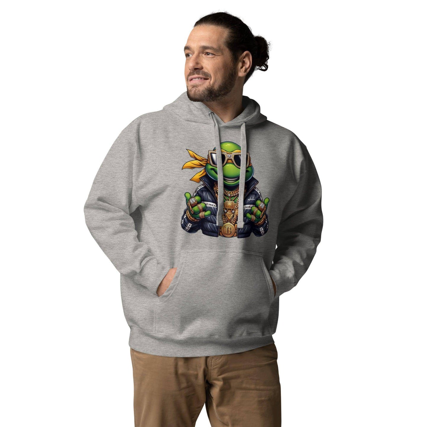 Sudadera unisex con capucha PIMP-Turtle 2