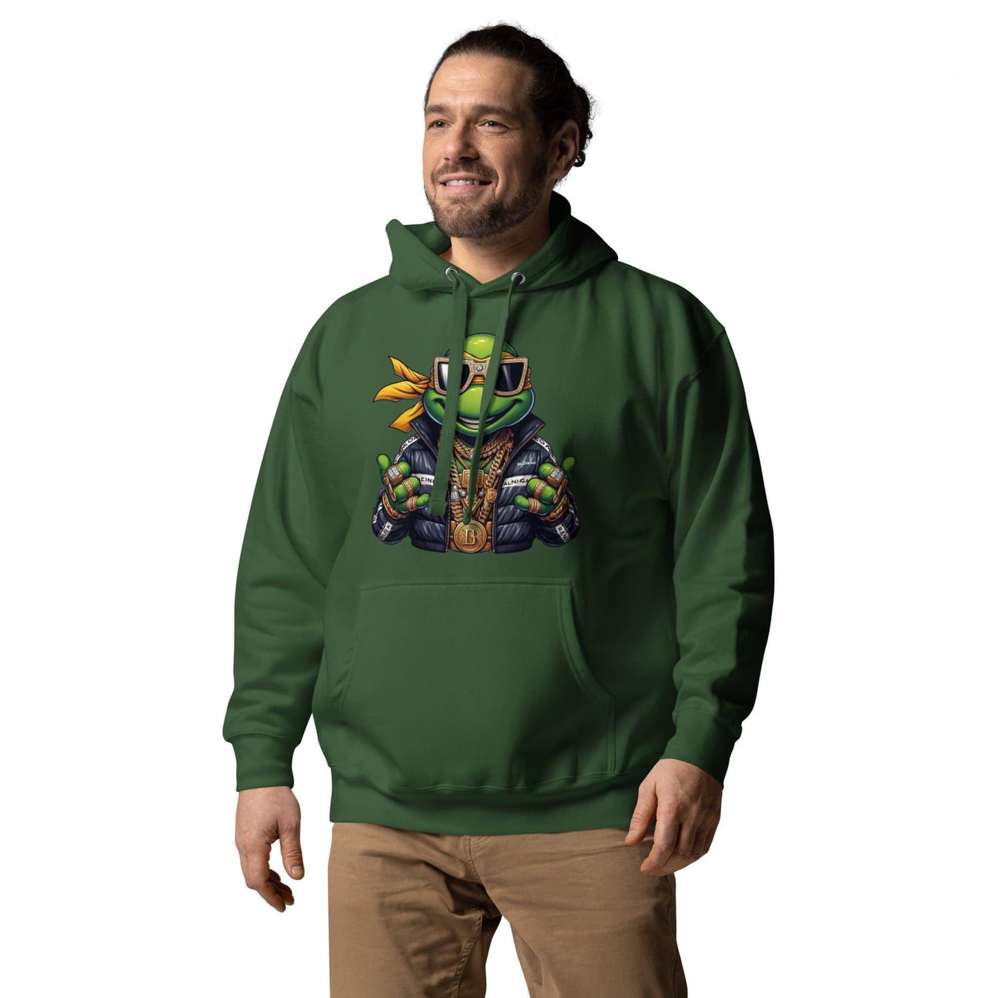 Sudadera unisex con capucha PIMP-Turtle 2