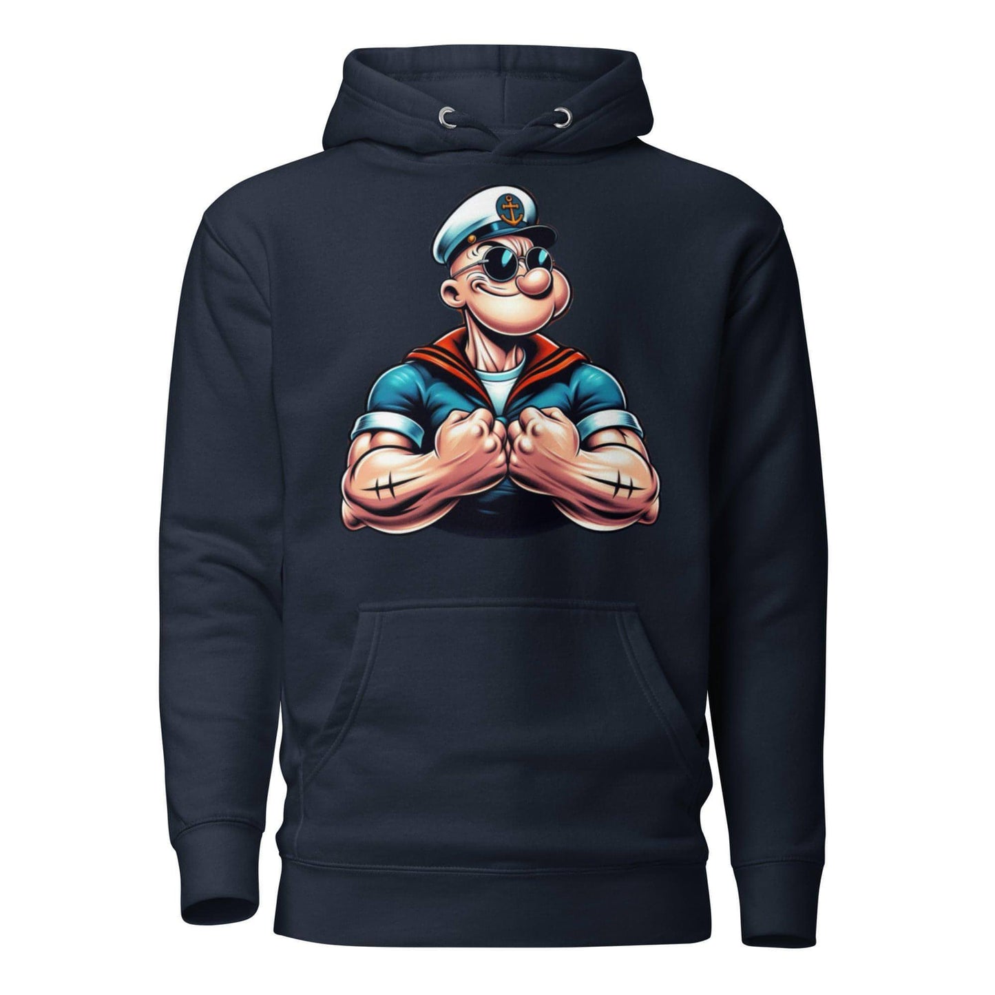 Sudadera unisex con capucha de Popeye