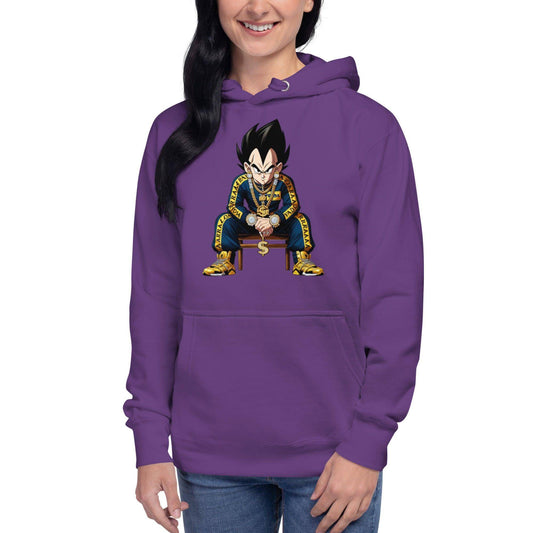 Sudadera unisex con capucha PIMP Vegeta 2