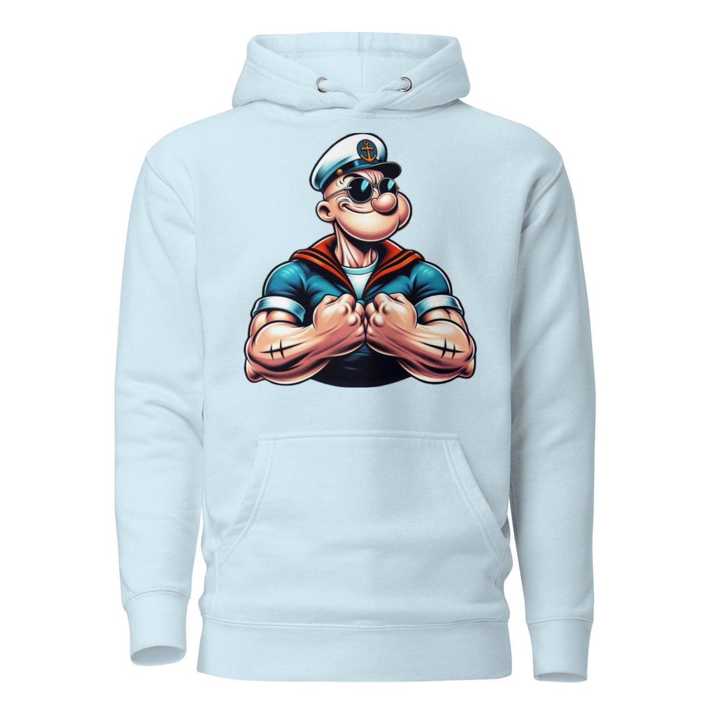 Sudadera unisex con capucha de Popeye