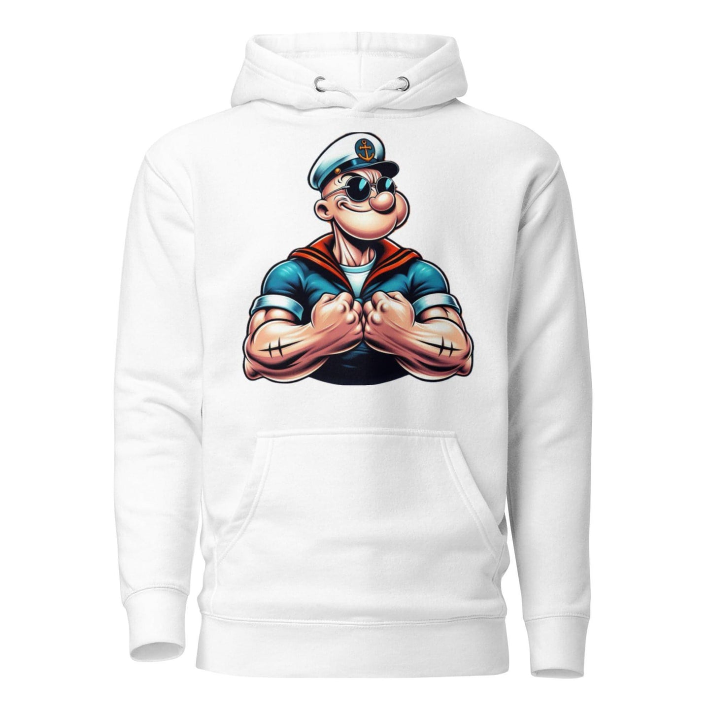 Sudadera unisex con capucha de Popeye