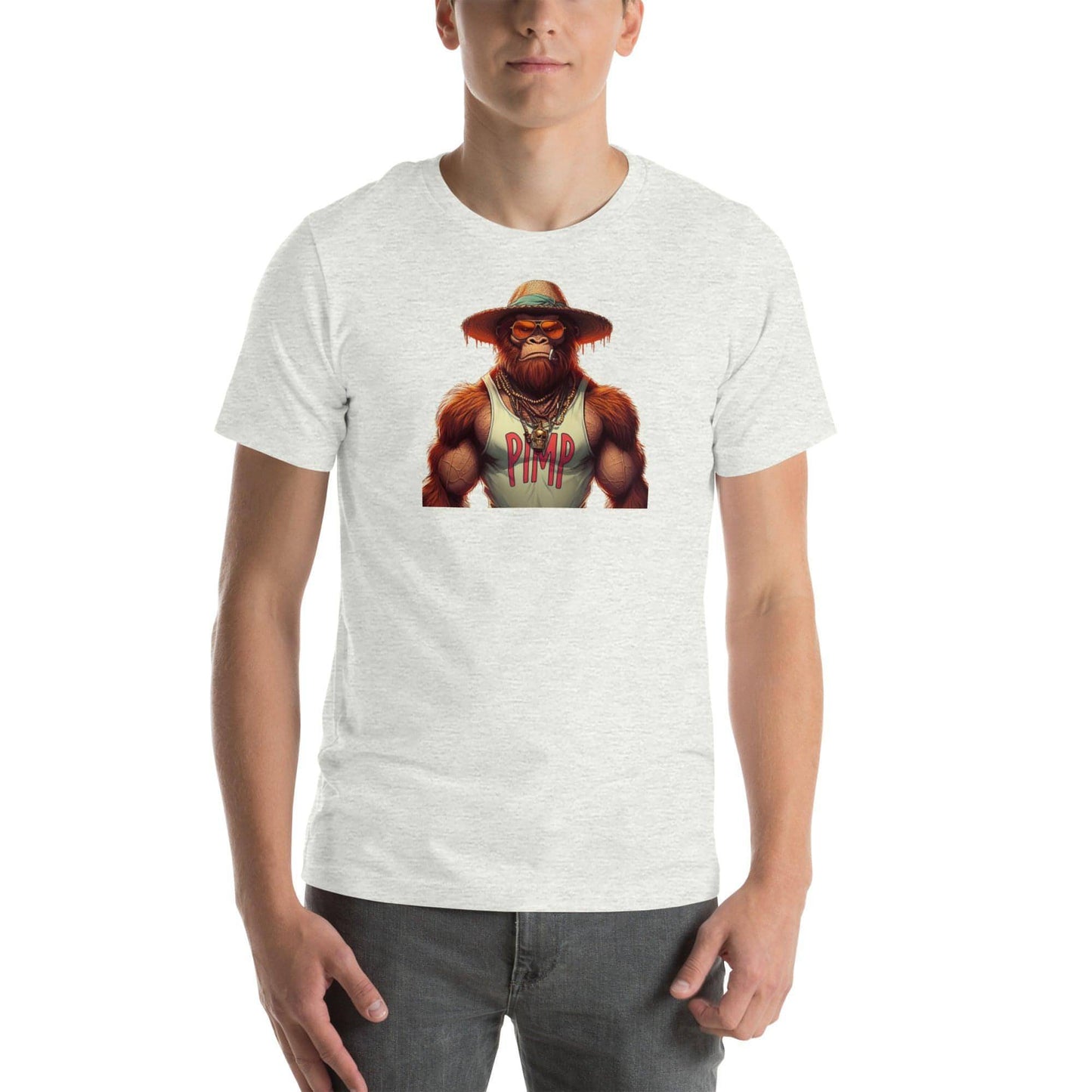 Macaco de cafetão 1 - camiseta unissex