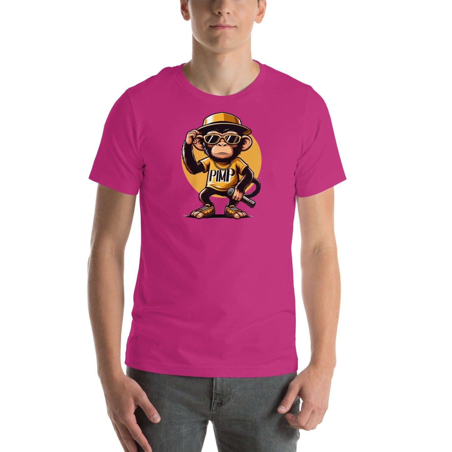 Macaco de cafetão 2 - camiseta unissex