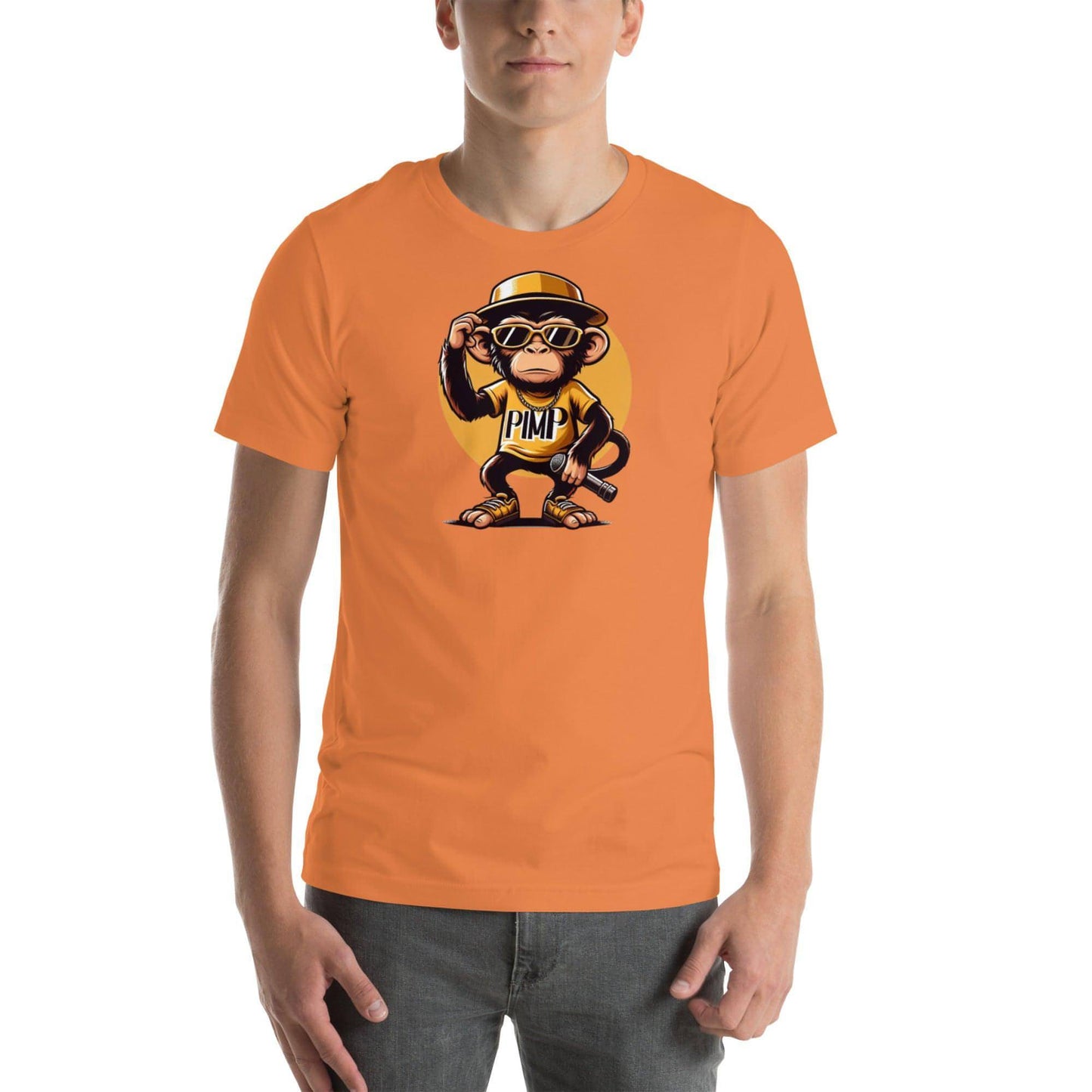 Macaco de cafetão 2 - camiseta unissex