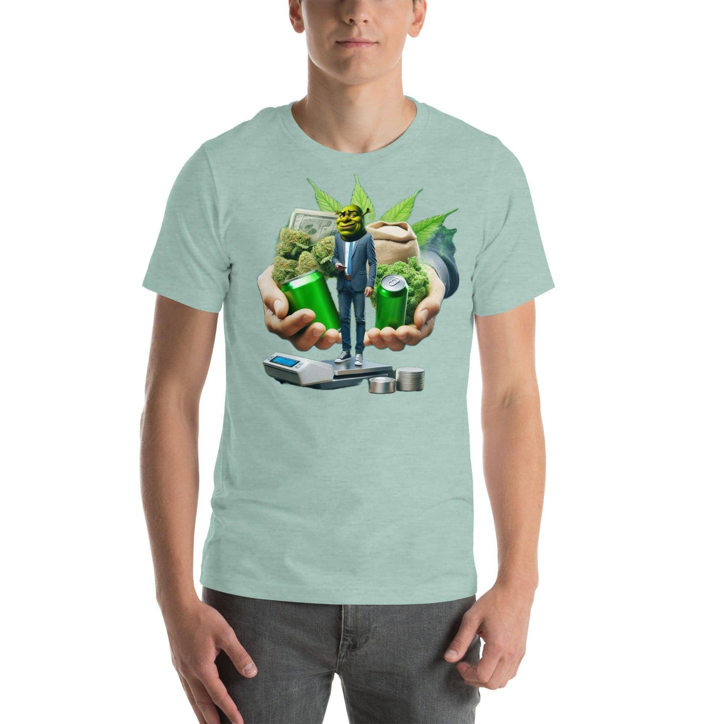 Tony - Shreky - 4 - Unisex-T-Shirt