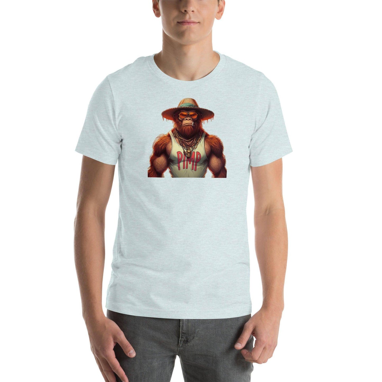 Macaco de cafetão 1 - camiseta unissex