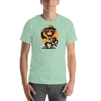 Macaco de cafetão 2 - camiseta unissex