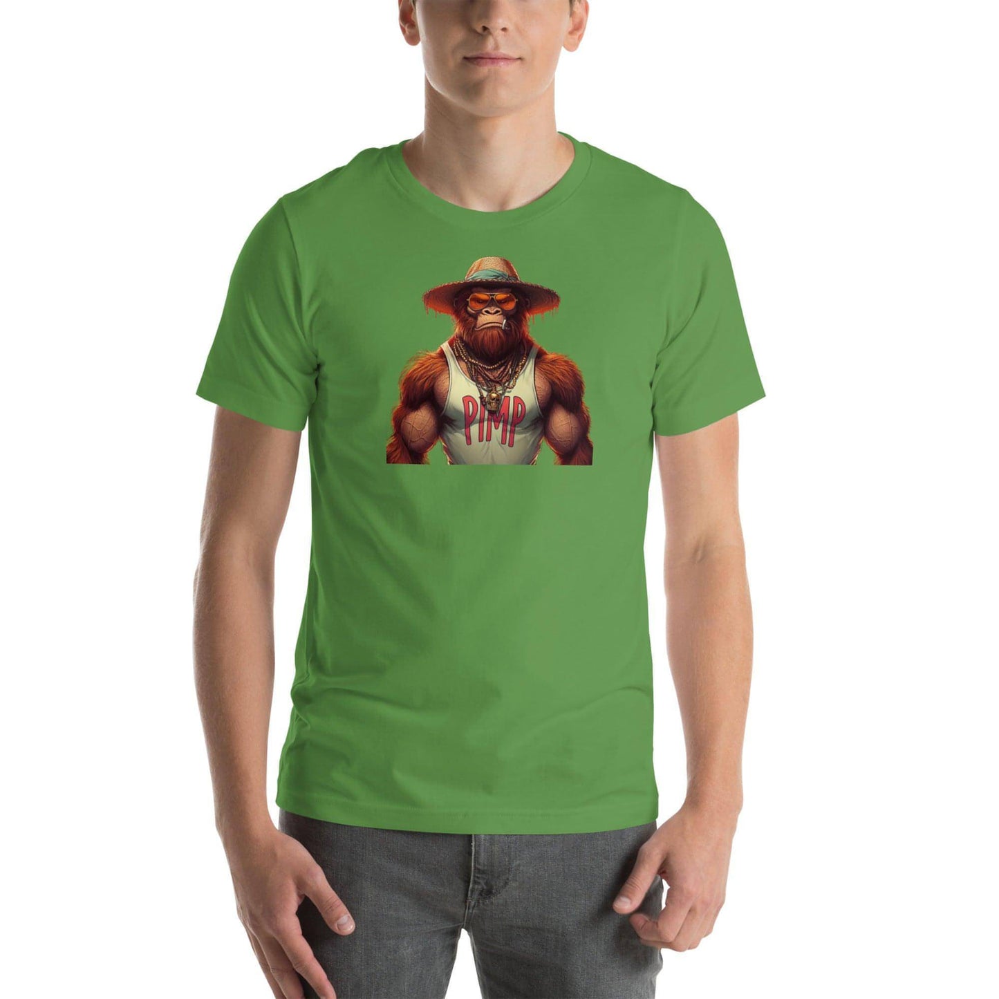 Macaco de cafetão 1 - camiseta unissex