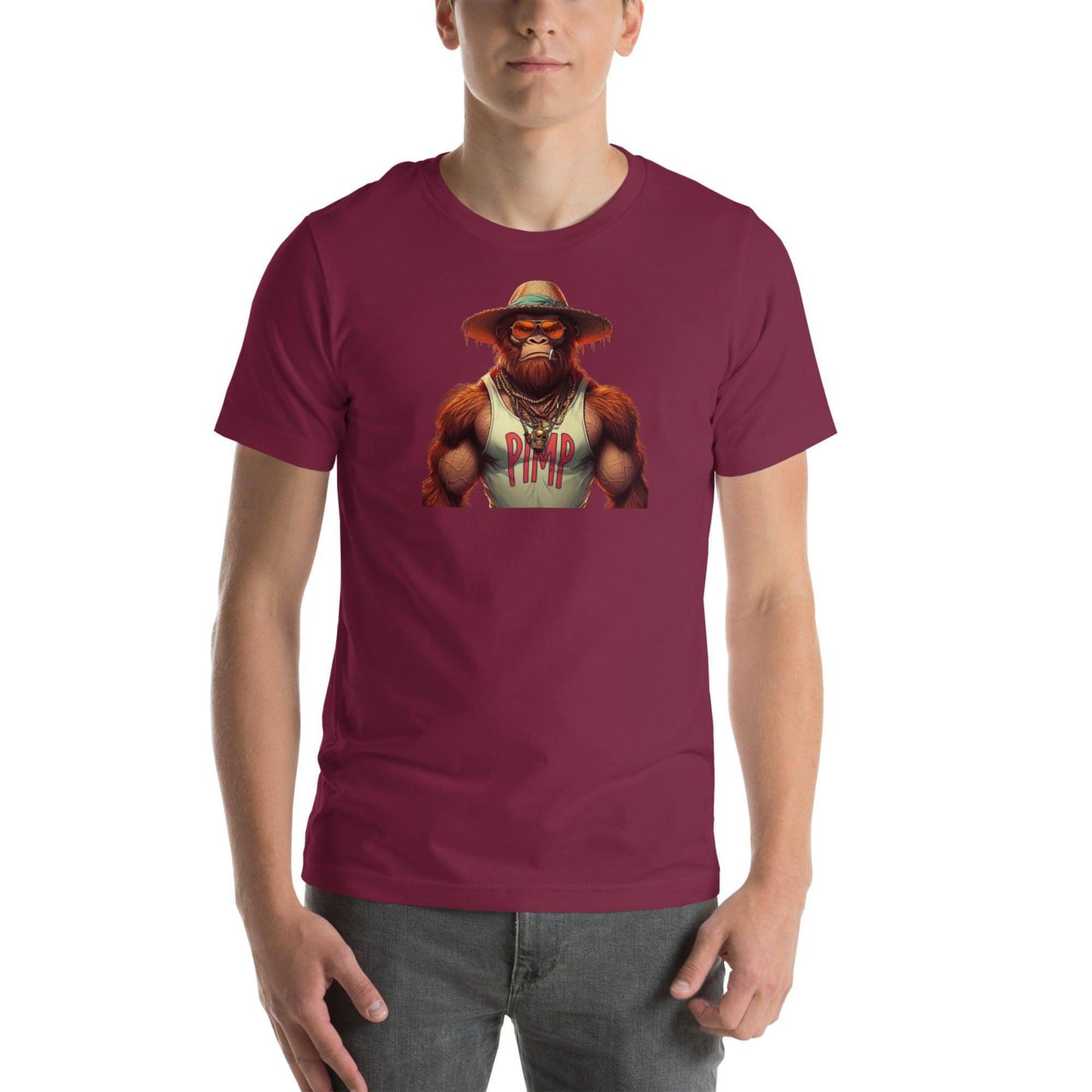 Pimp Monkey 1 - majica Unisex