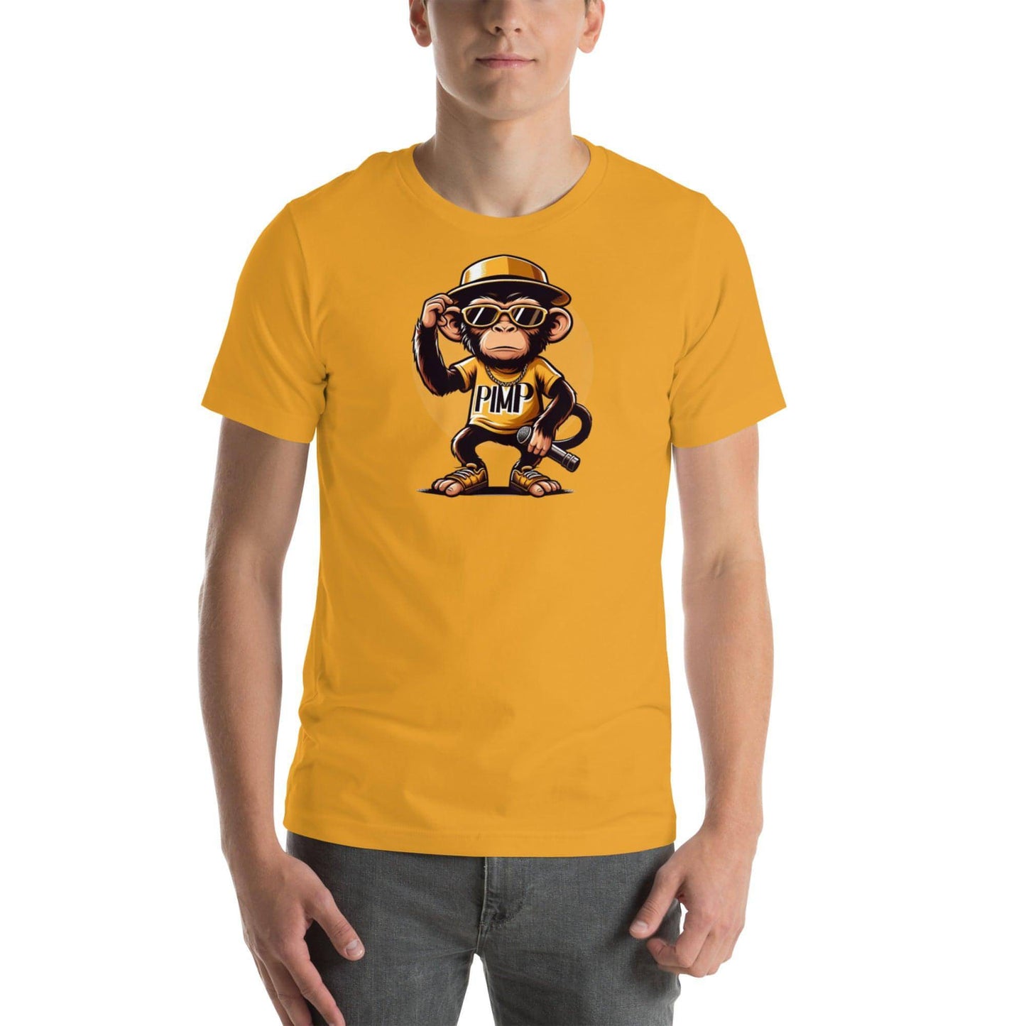 Macaco de cafetão 2 - camiseta unissex