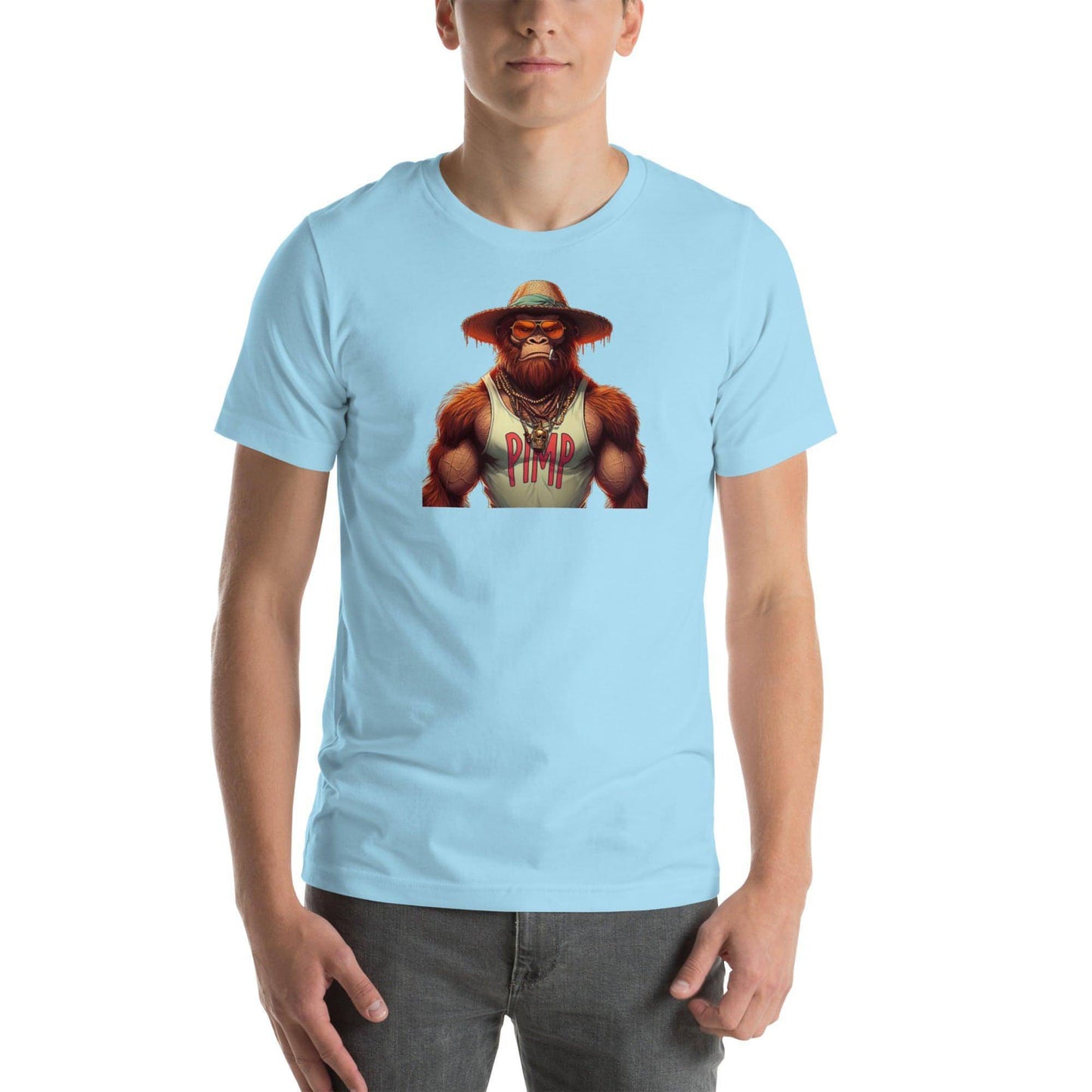 Macaco de cafetão 1 - camiseta unissex