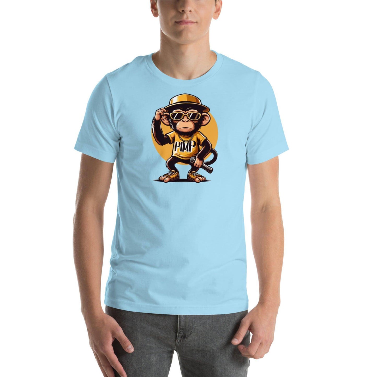 Macaco de cafetão 2 - camiseta unissex