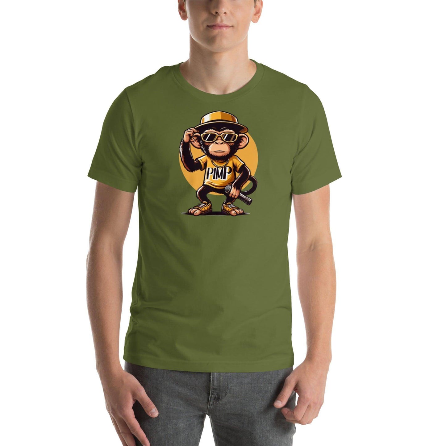 Macaco de cafetão 2 - camiseta unissex