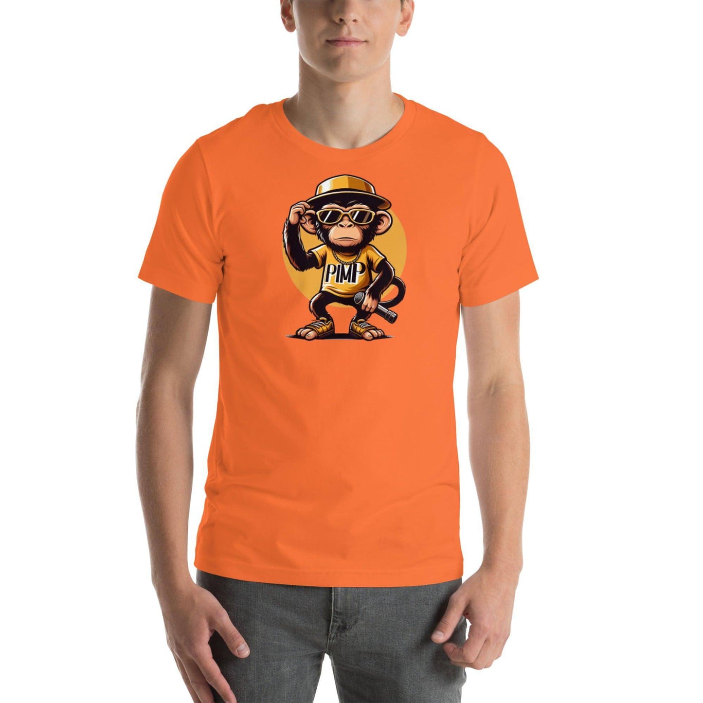 Macaco de cafetão 2 - camiseta unissex