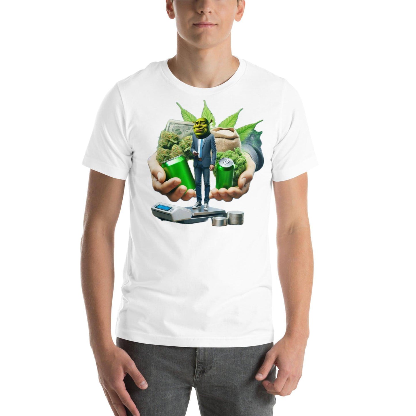 Tony - Shreky - 4 - Unisex t-shirt