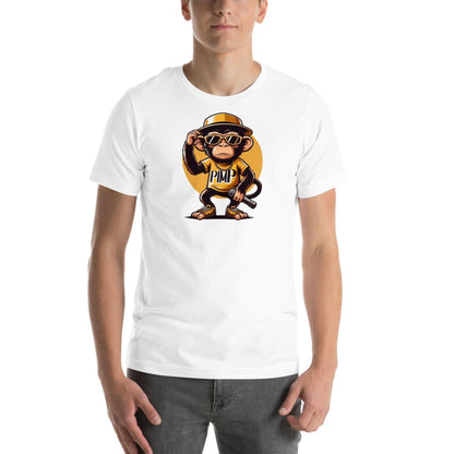 Macaco de cafetão 2 - camiseta unissex