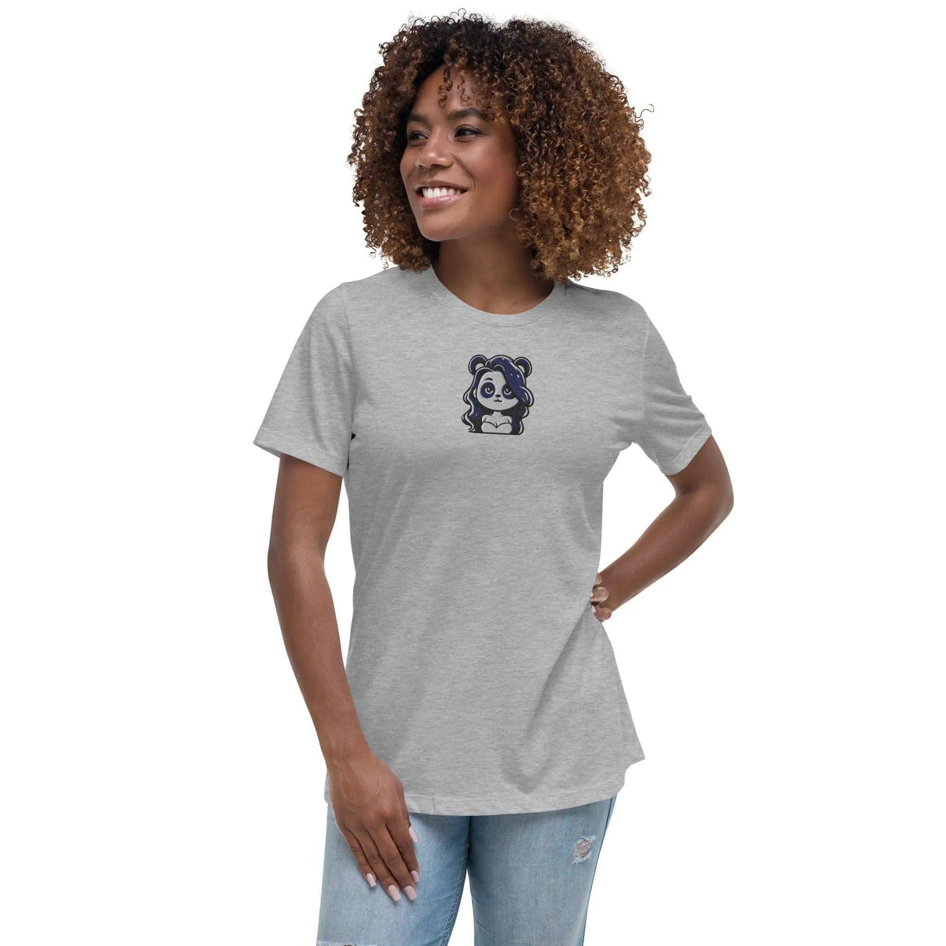 Z. Panda X - Women's Relaxed T-Shirt WORLDSHOP