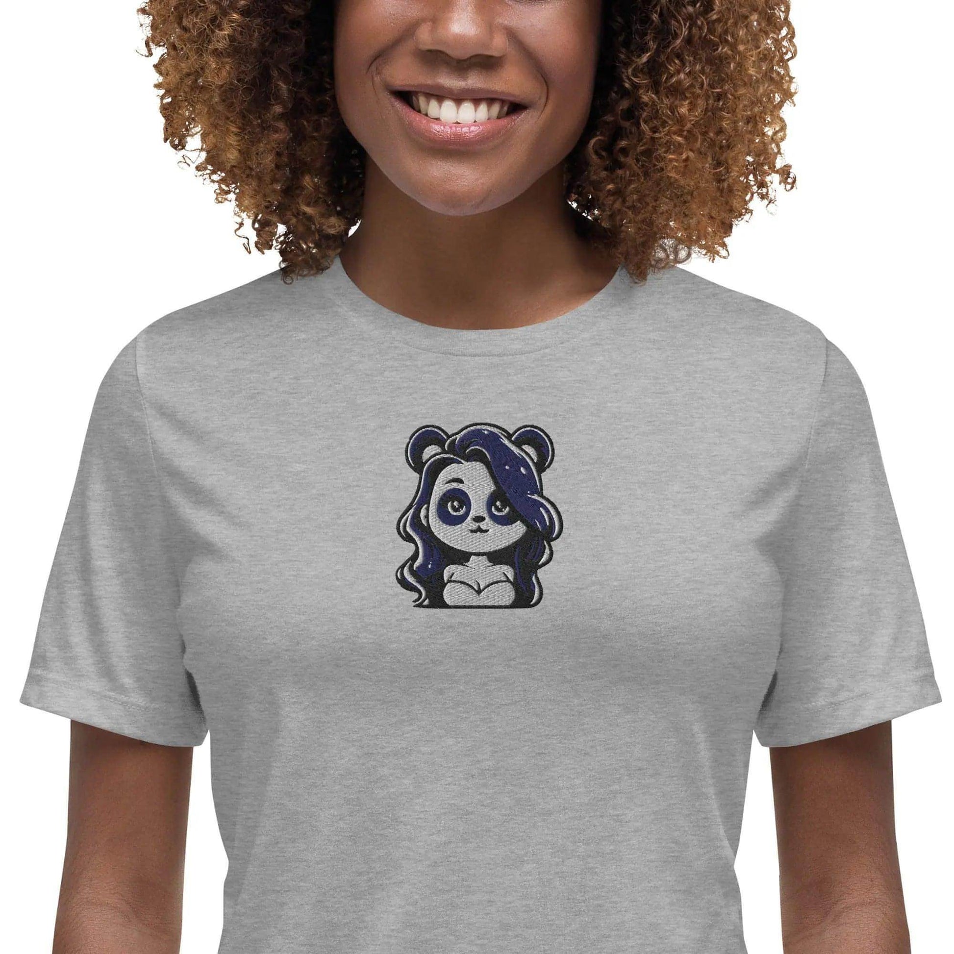 Z. Panda X - Women's Relaxed T-Shirt WORLDSHOP