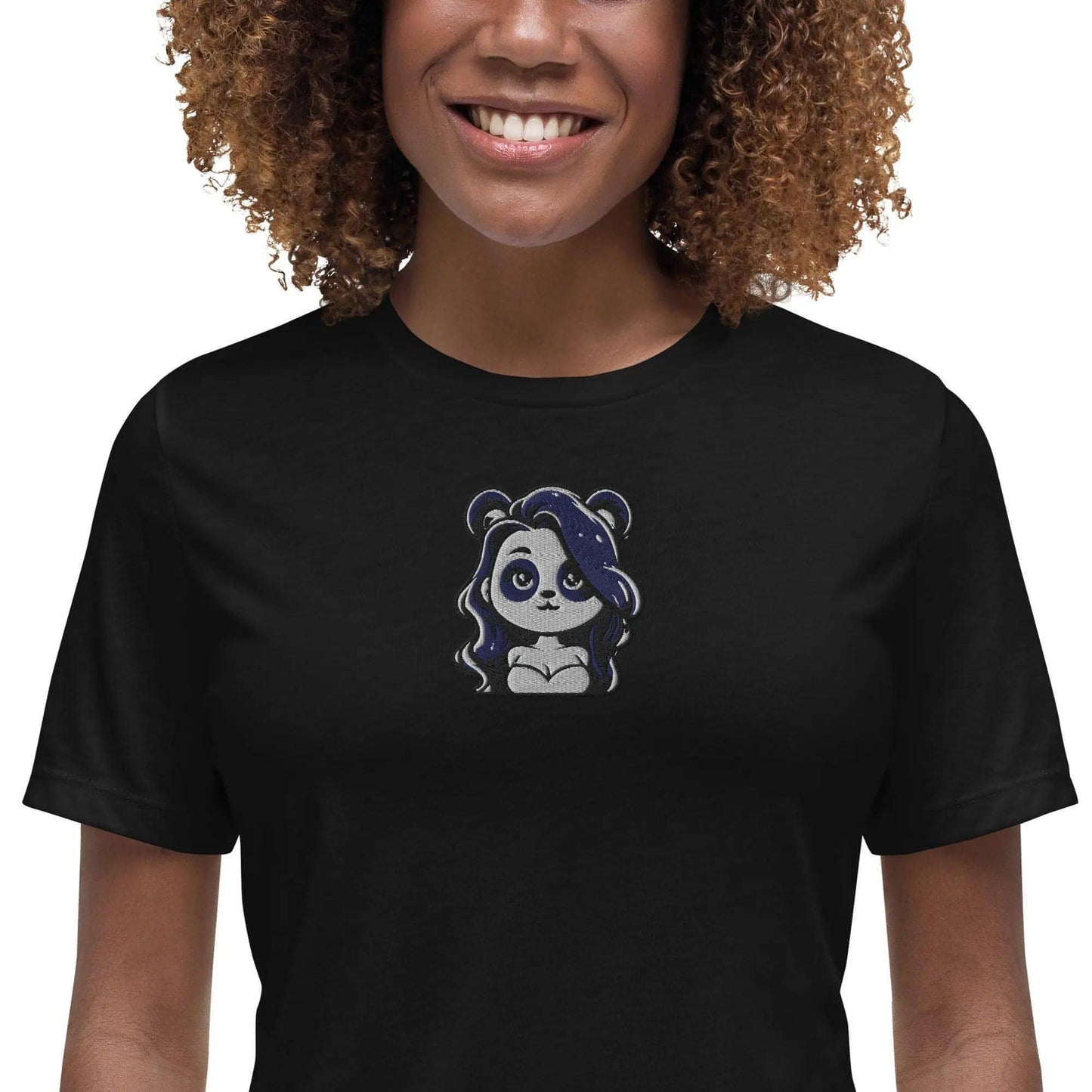 Z. Panda X - Women's Relaxed T-Shirt WORLDSHOP