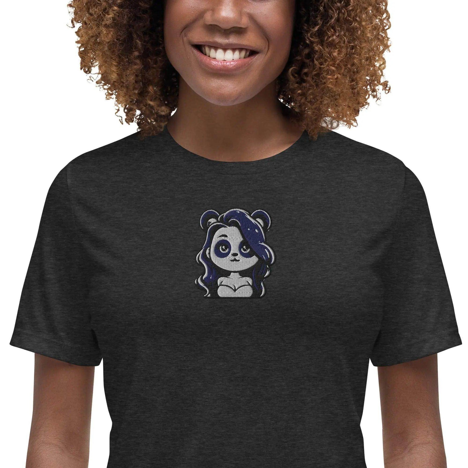 Z. Panda X - Women's Relaxed T-Shirt WORLDSHOP