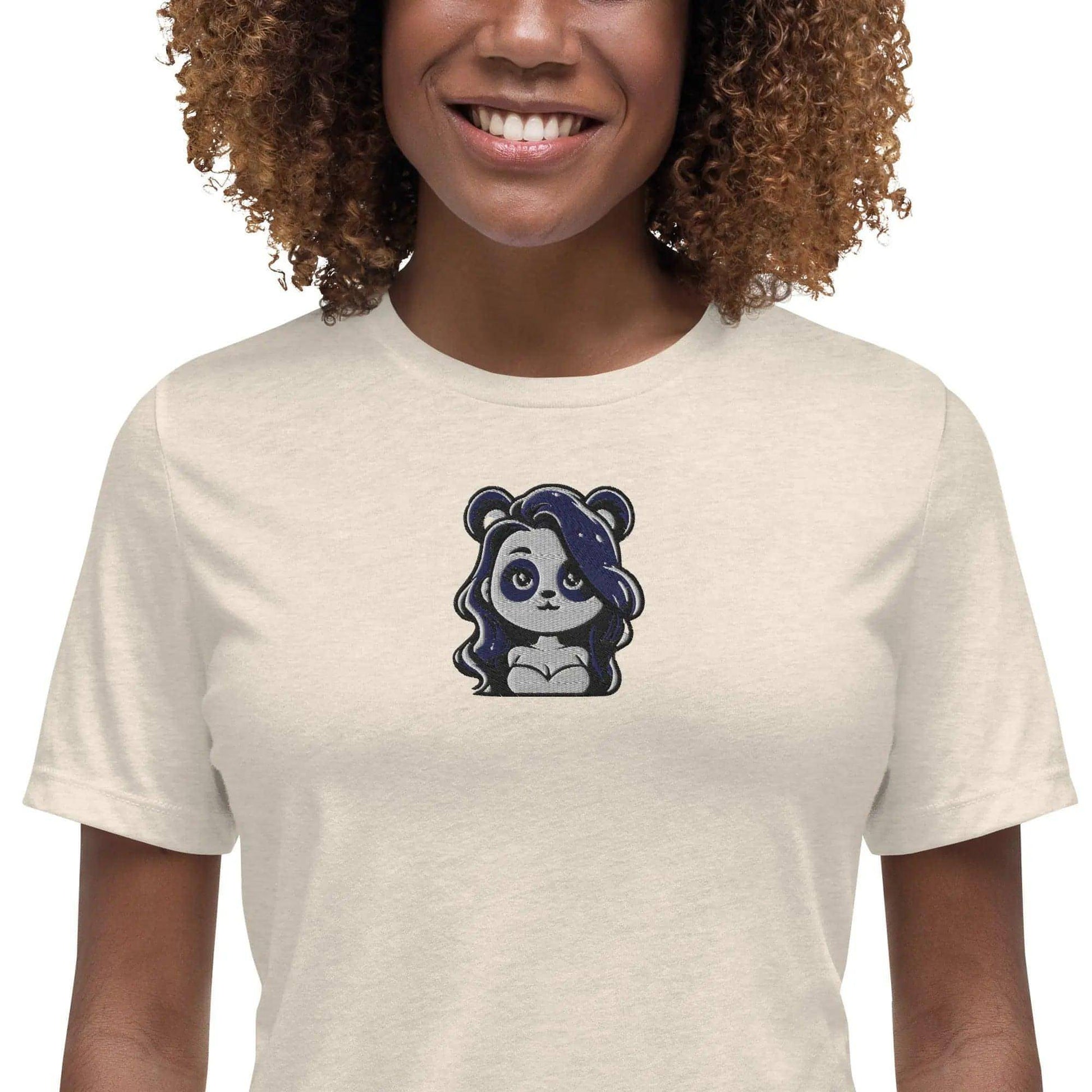 Z. Panda X - Women's Relaxed T-Shirt WORLDSHOP