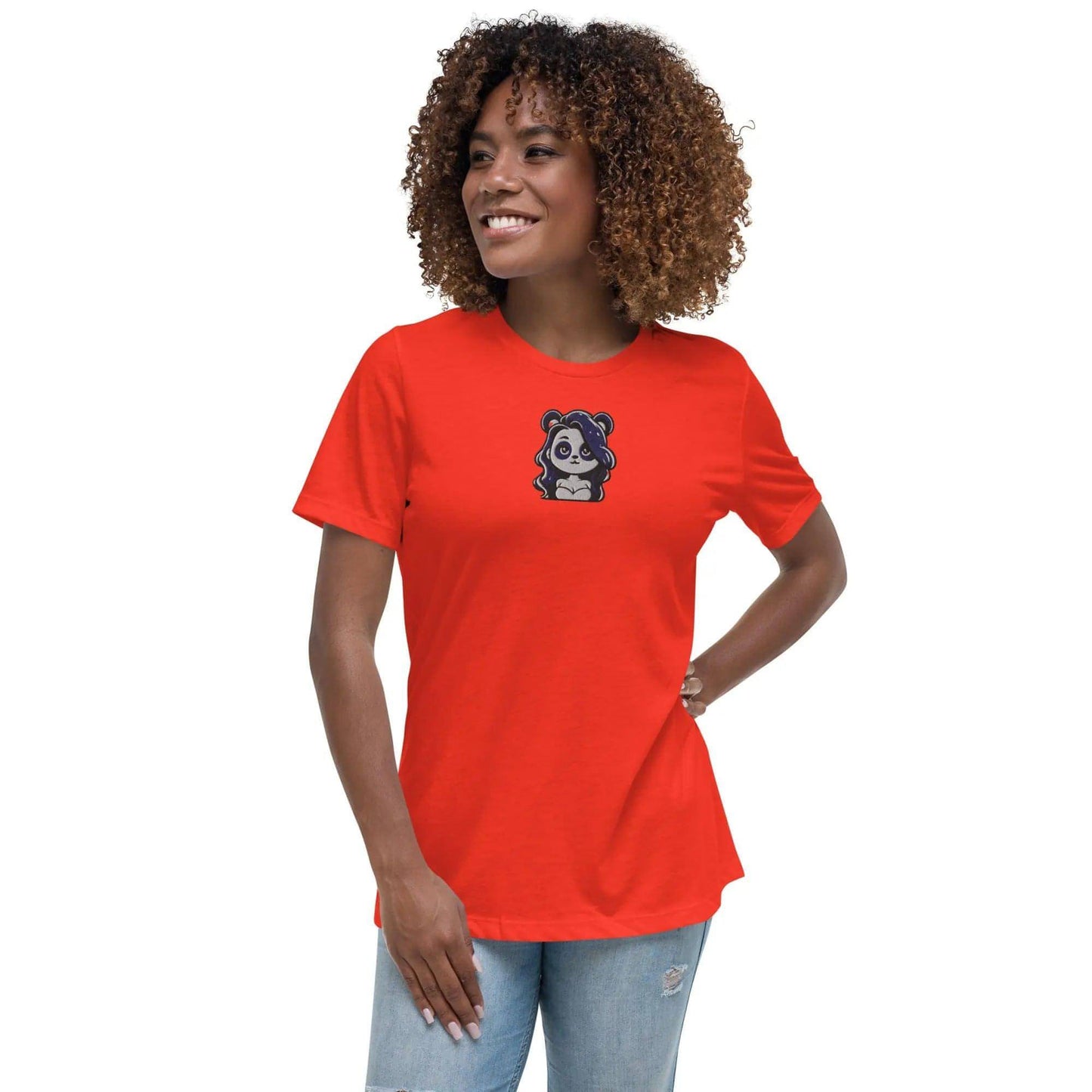 Z. Panda X - Women's Relaxed T-Shirt WORLDSHOP