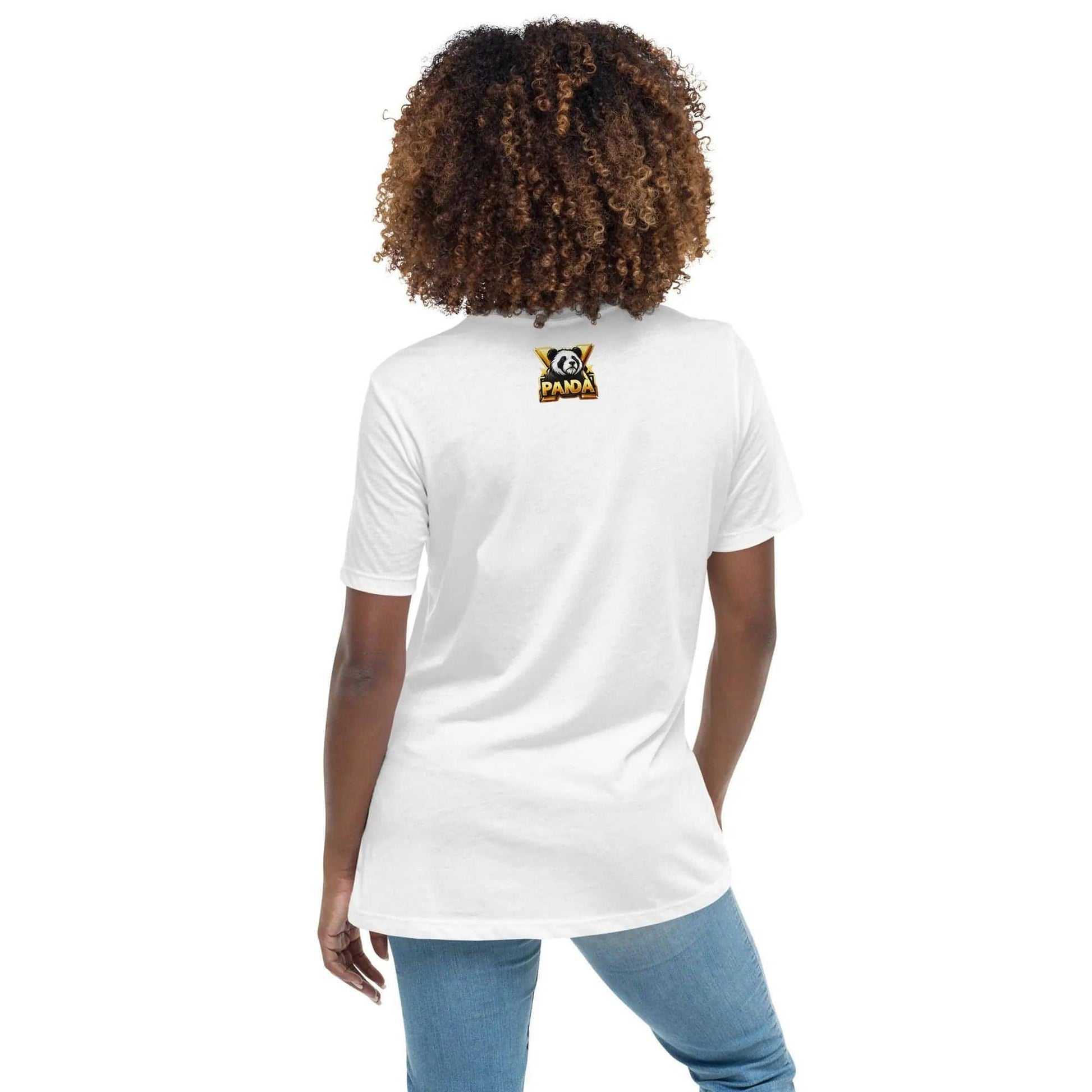 Z. Women's Relaxed T-Shirt Panda X Girls WORLDSHOP