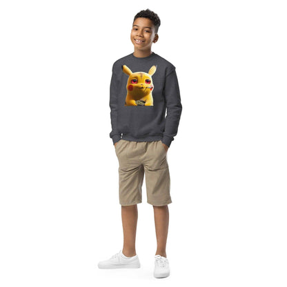 Stoner Pika- Youth crewneck sweatshirt WORLDSHOP