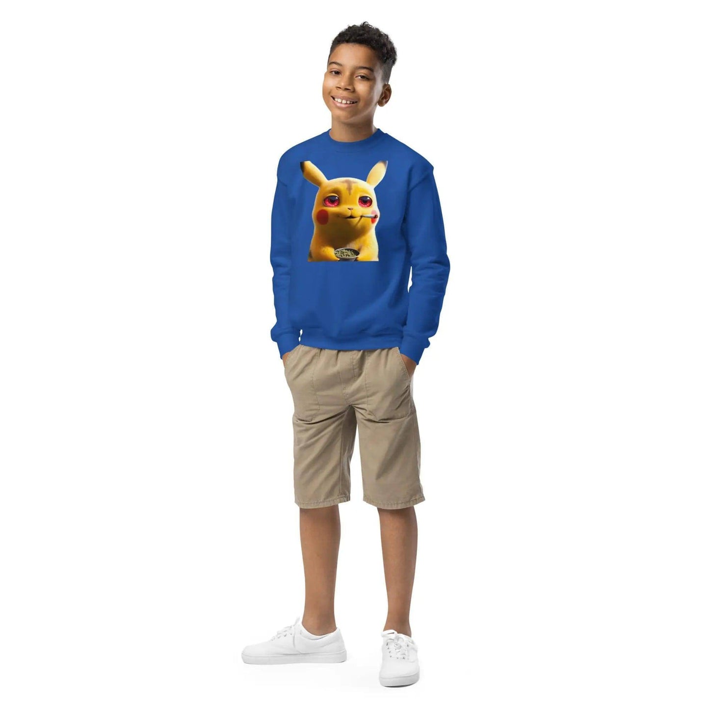 Stoner Pika- Youth crewneck sweatshirt WORLDSHOP